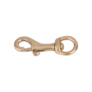 TdeT - Mousqueton à pompe oeil rond laiton