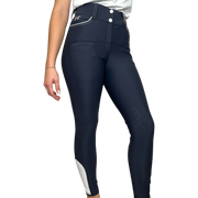 TdeT - Pantalon d'équitation femme Ultime marine