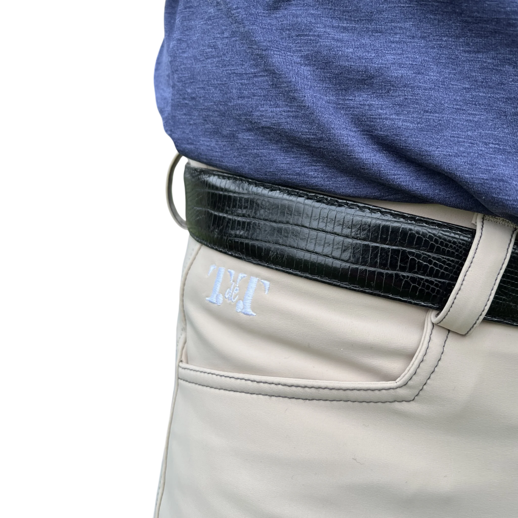 TdeT - Pantalon d'équitation homme Ultime basanes tissu taupe