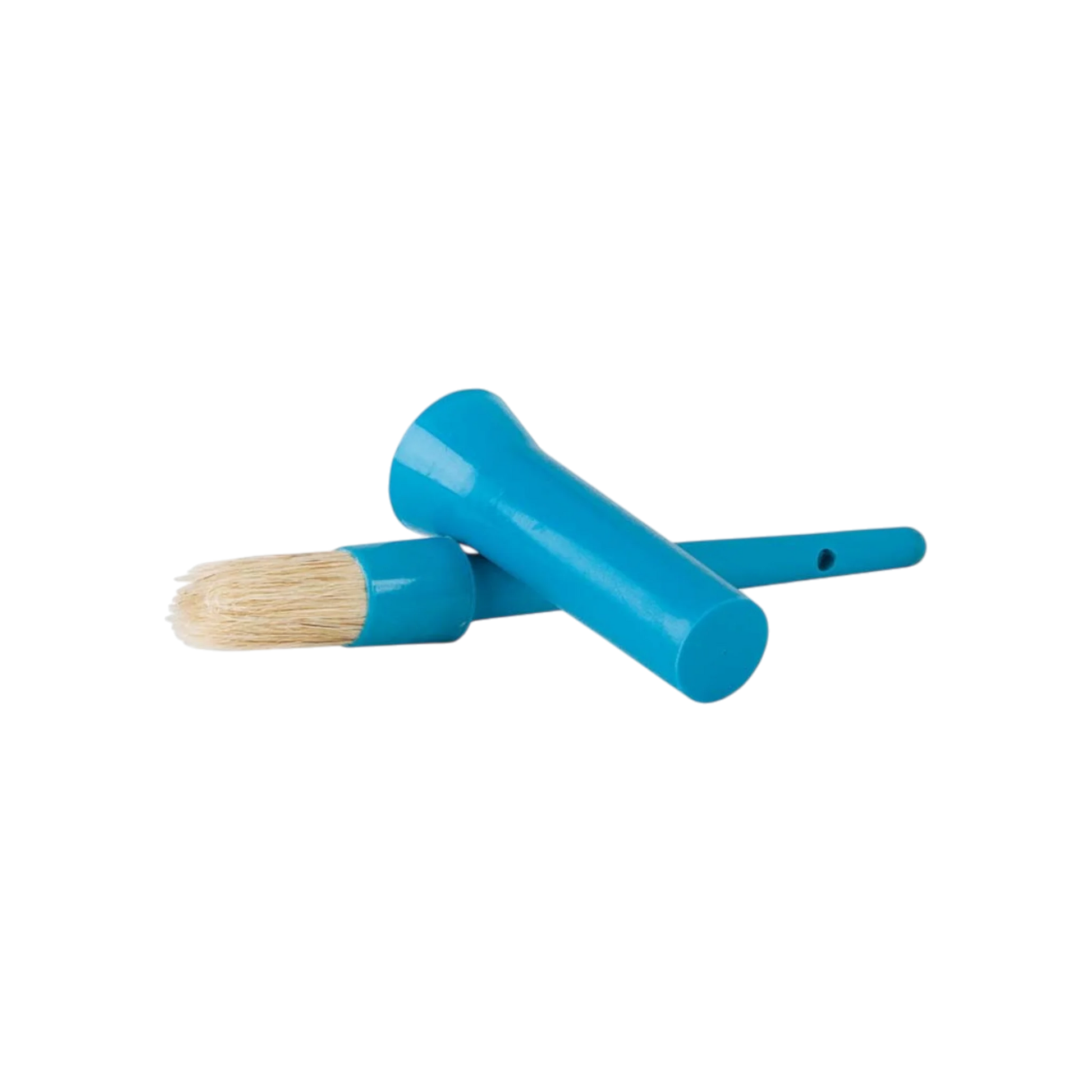 TdeT - Pinceau et capuchon bleu turquoise