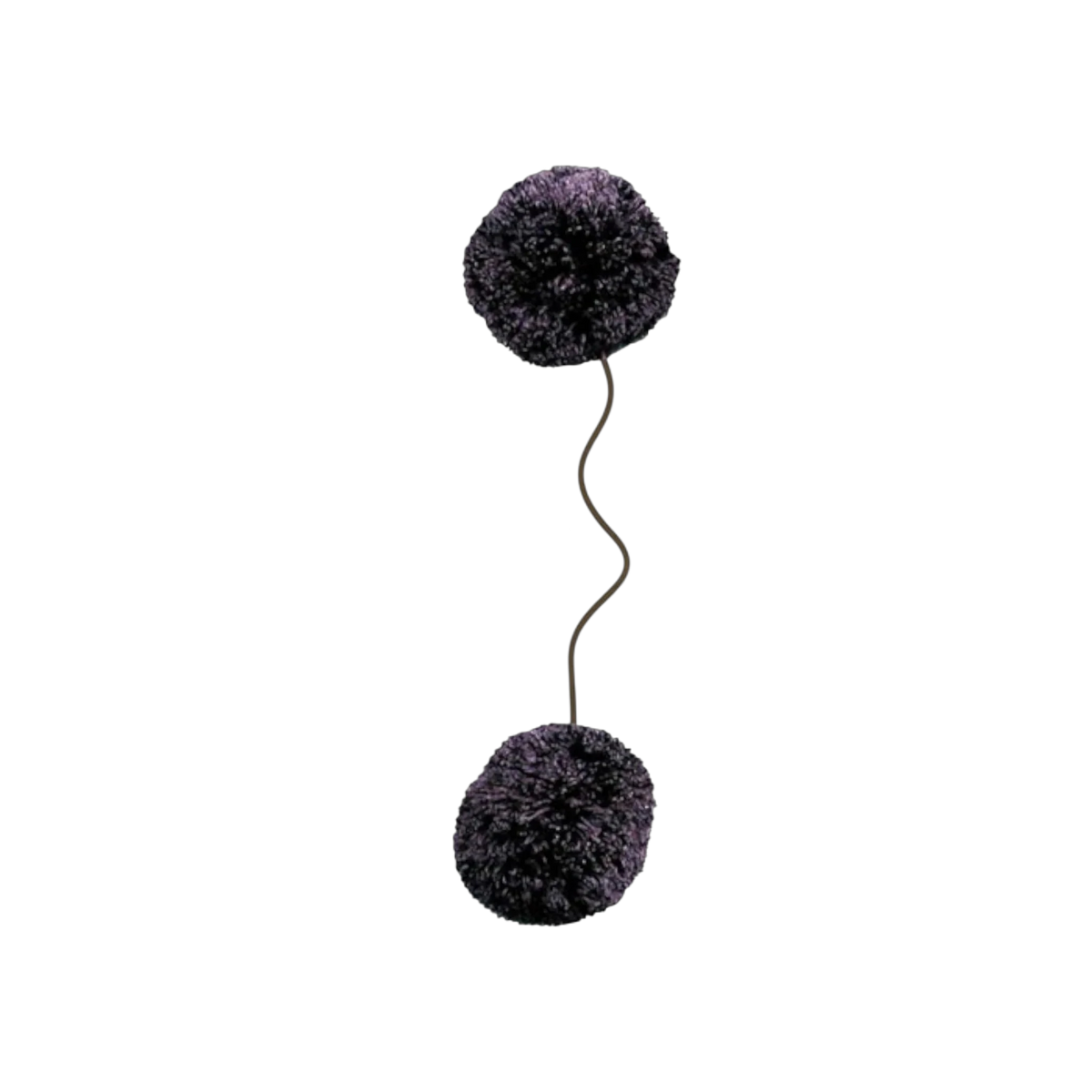 TdeT - Pompons d'oreilles anti-stress noir