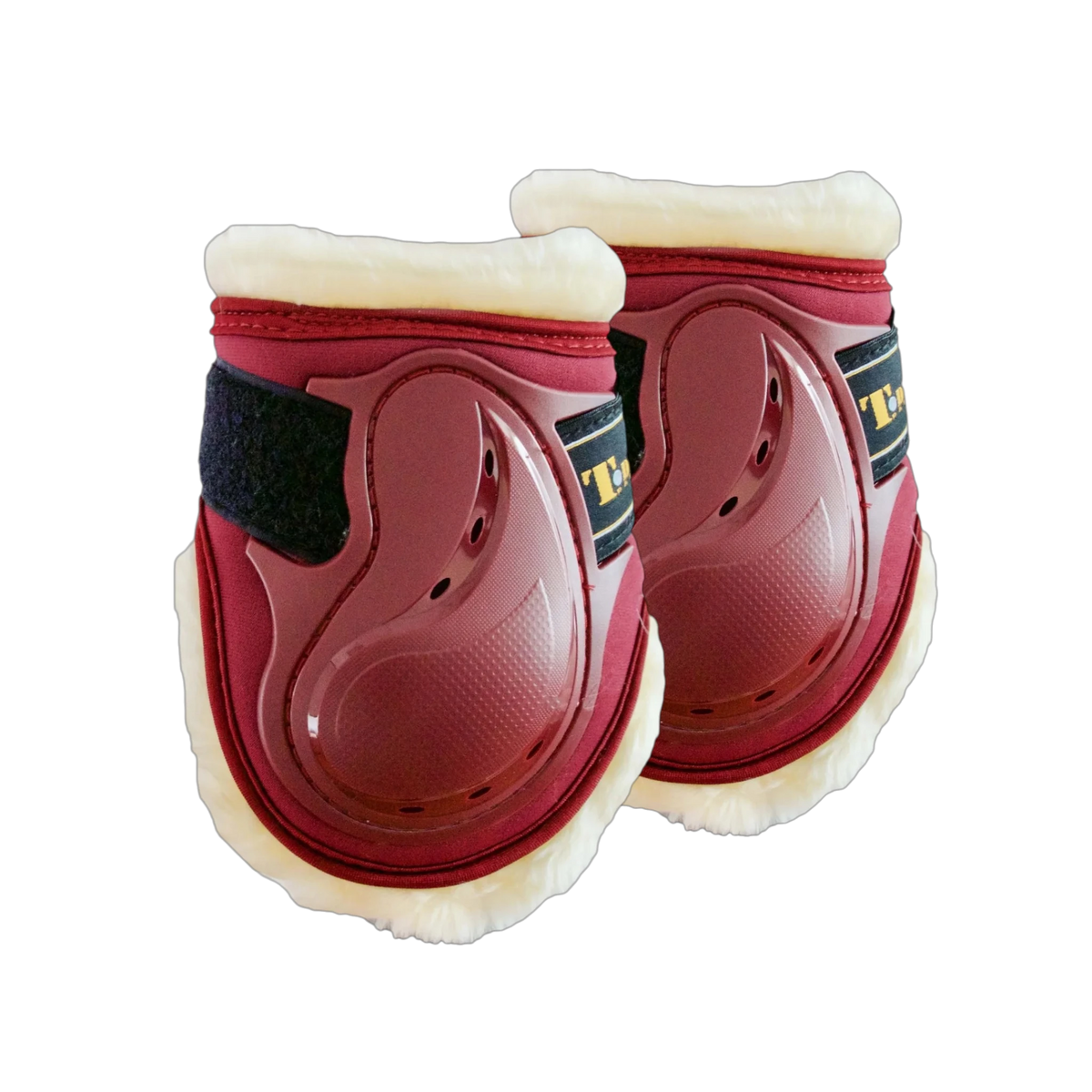 TdeT - Protège-boulets Design mouton bordeaux
