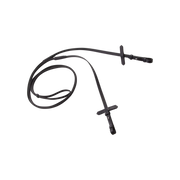 TdeT - Rênes de bride Biotack® noir