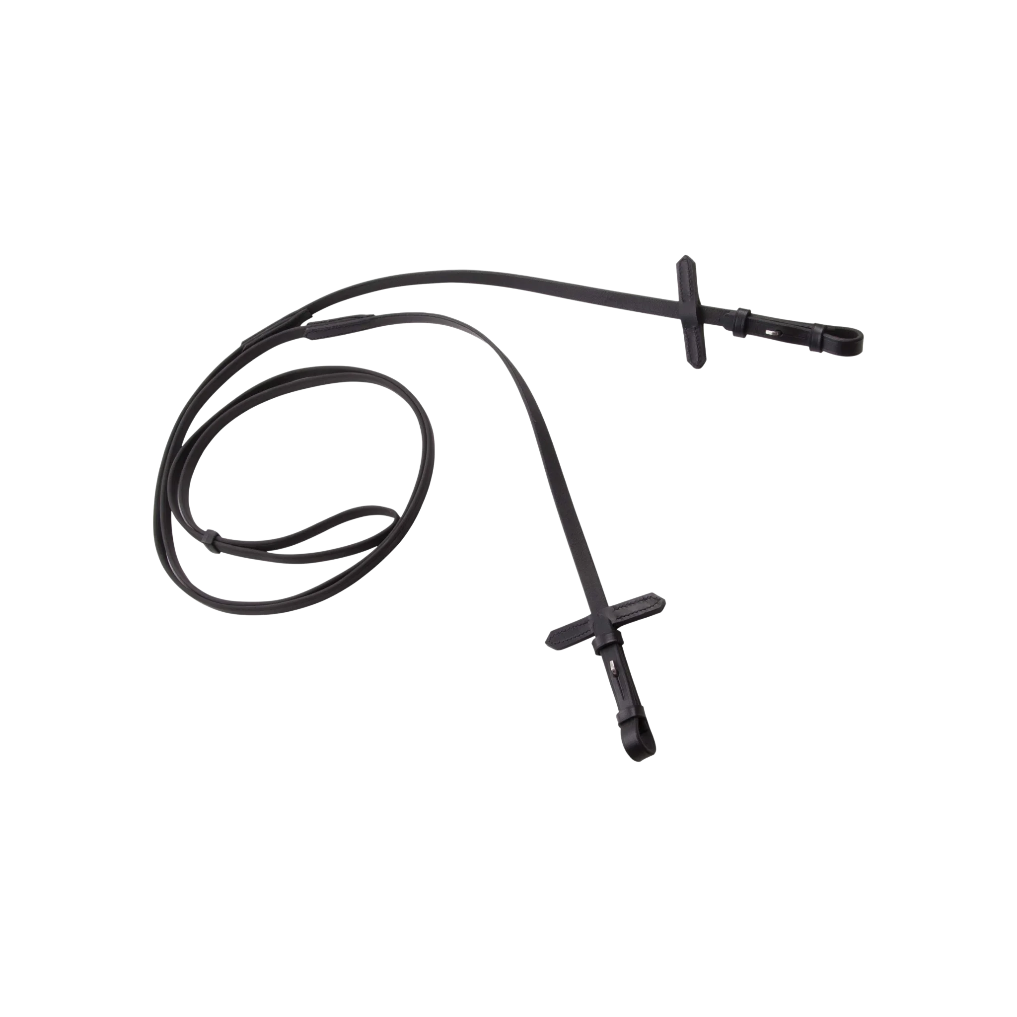 TdeT - Rênes de bride Biotack® noir