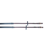 TdeT - Rênes Biotack® et caoutchouc Gros Picots marron foncé