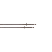 TdeT - Rênes cuir lisses havane foncé