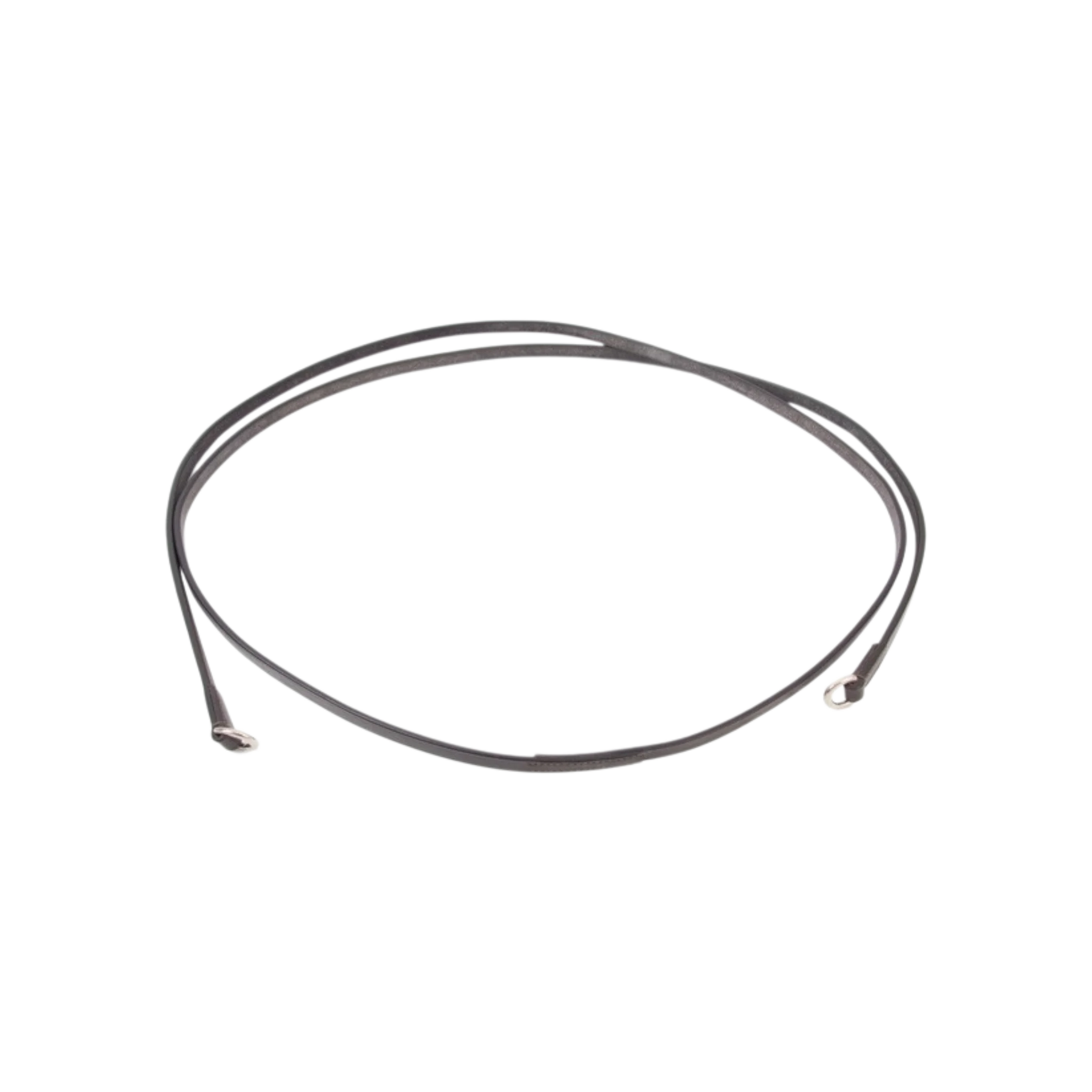 TdeT - Rênes de gogue lisses havane foncé