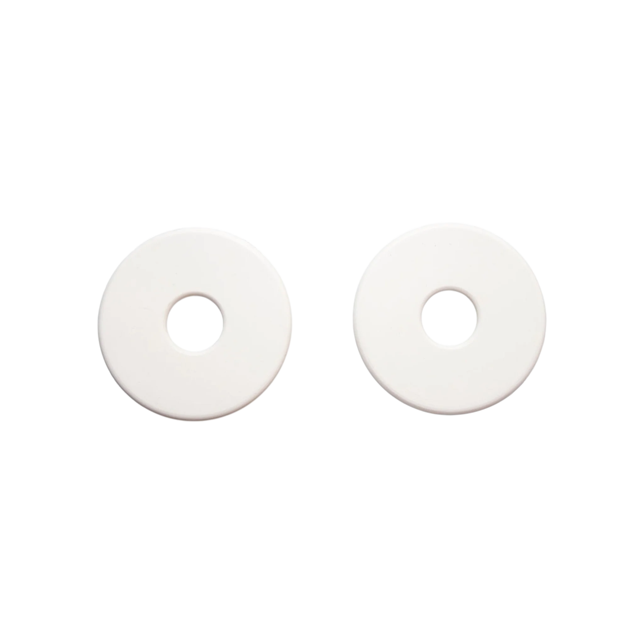 TdeT - Rondelles de mors caoutchouc blanc