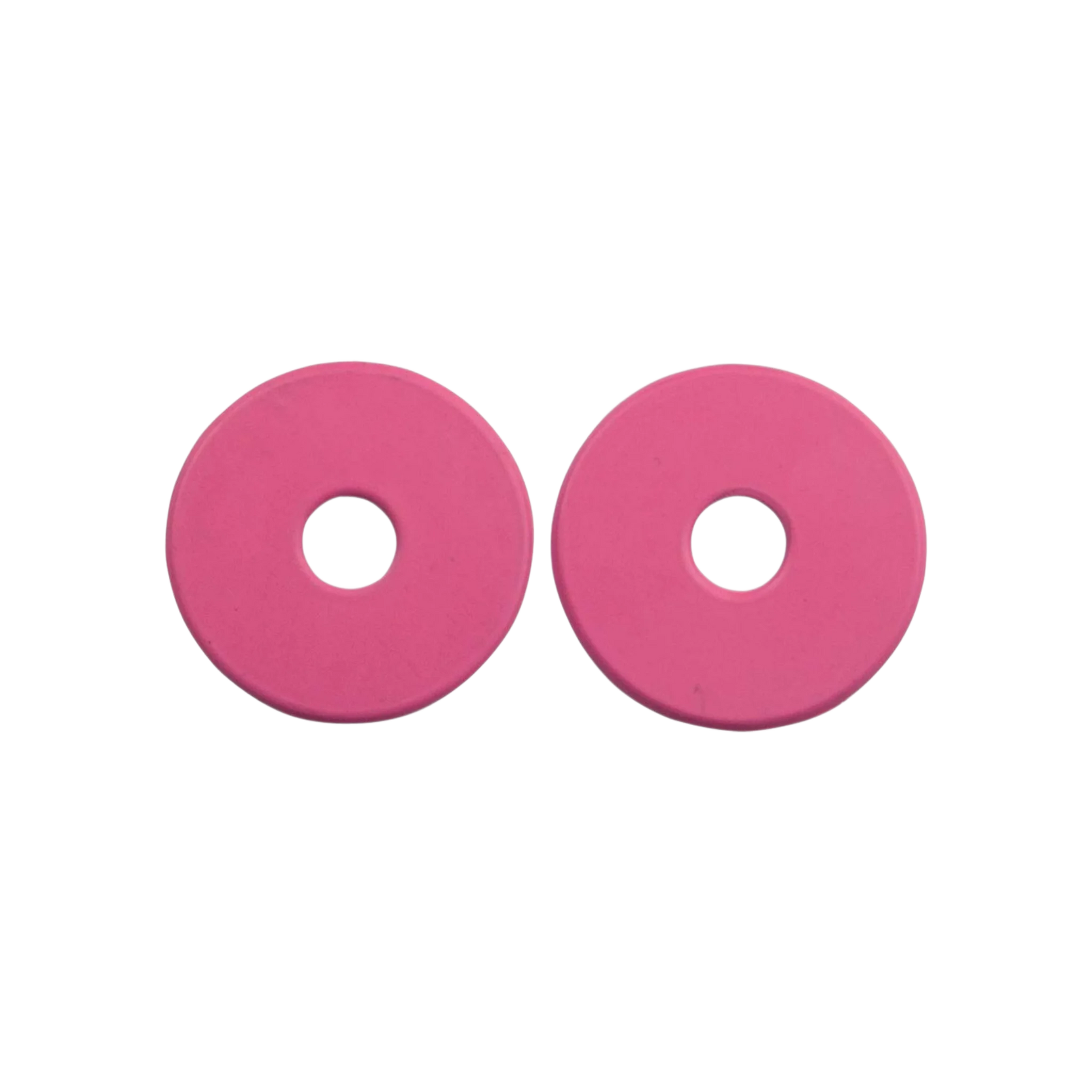 TdeT - Rondelles de mors caoutchouc rose