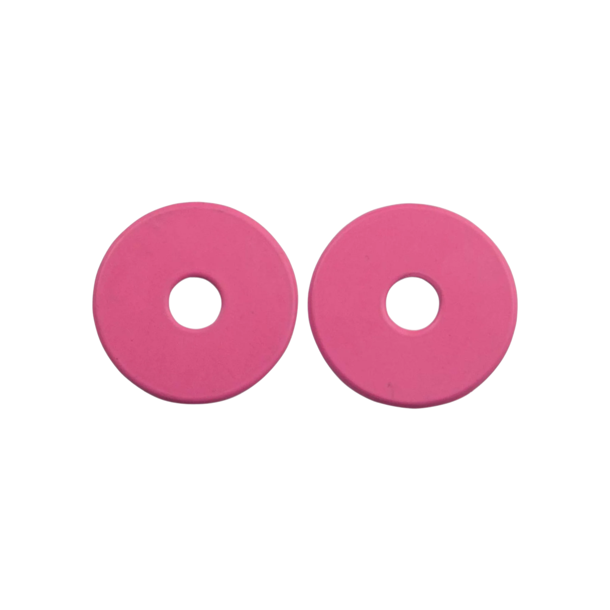 TdeT - Rondelles de mors caoutchouc rose