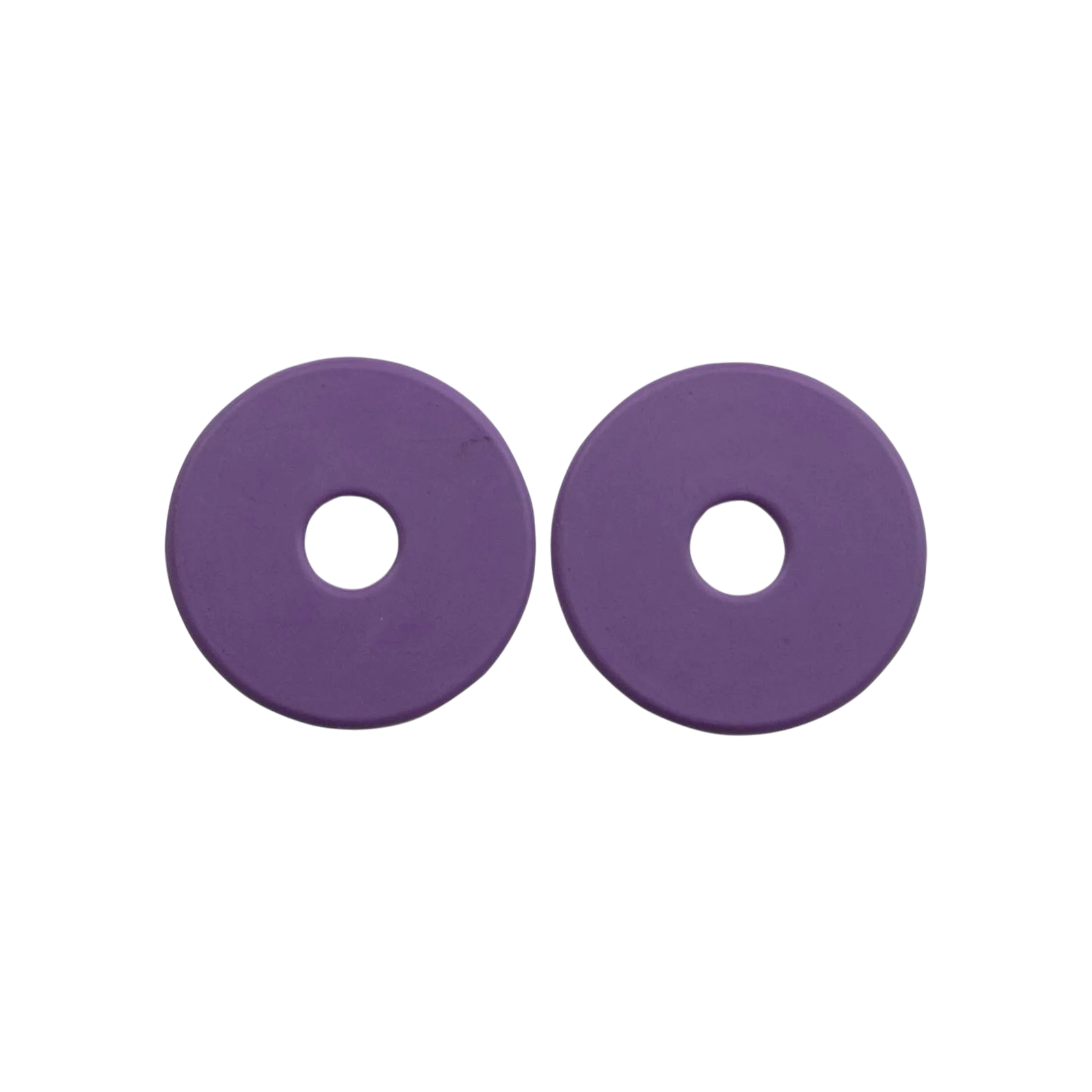 TdeT - Rondelles de mors caoutchouc violet