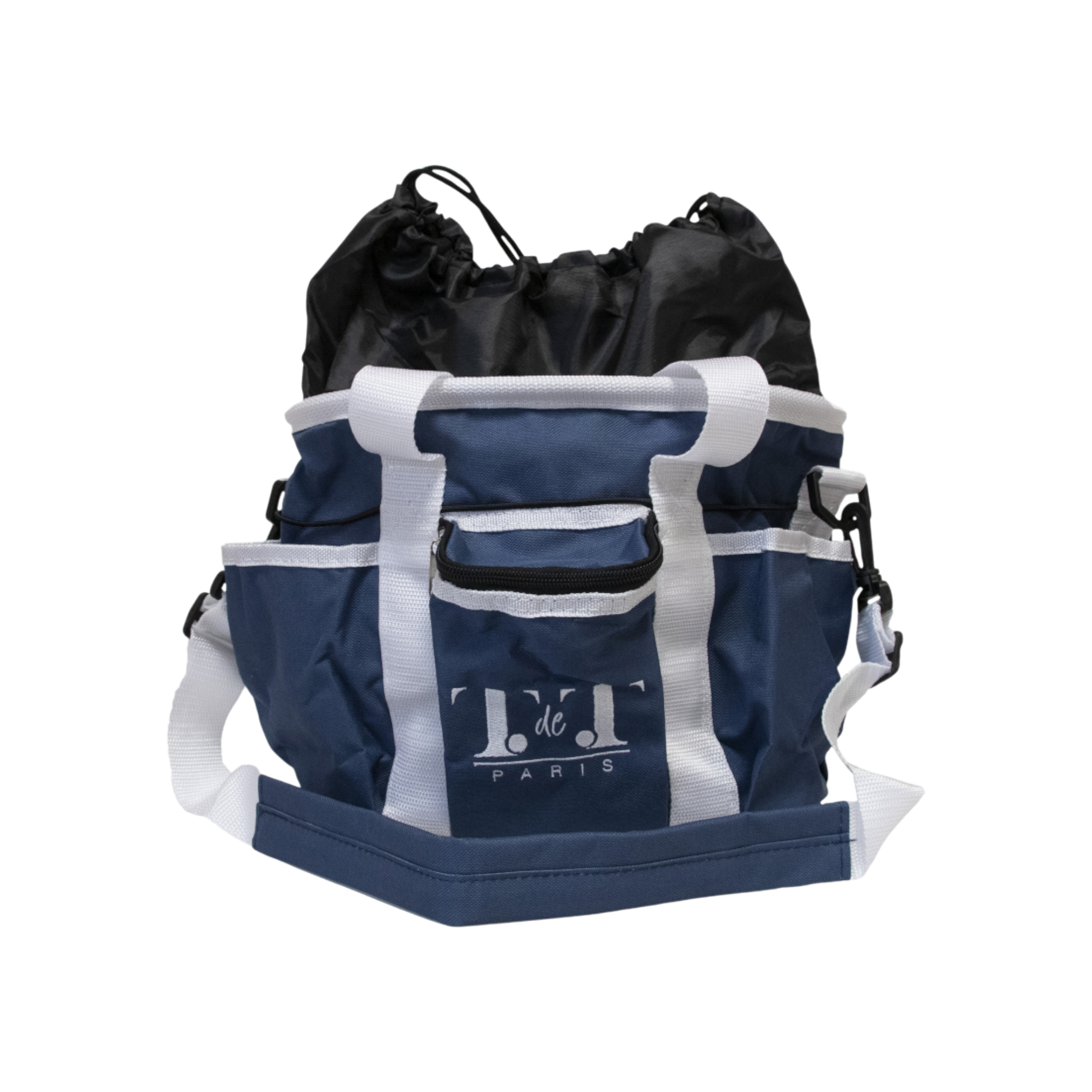TdeT - Sac de pansage grand modèle marine blanc