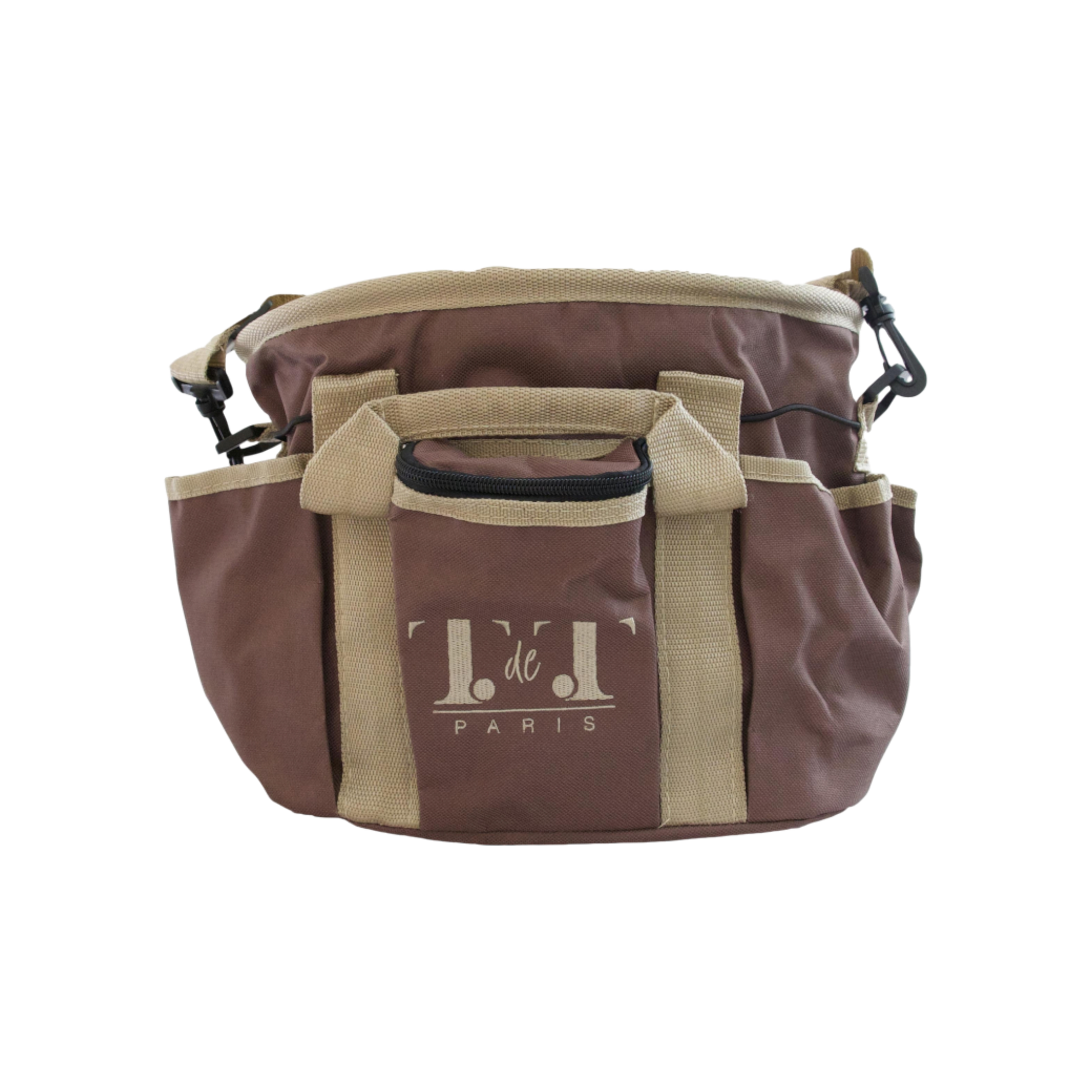 TdeT - Sac de pansage grand modèle marron beige
