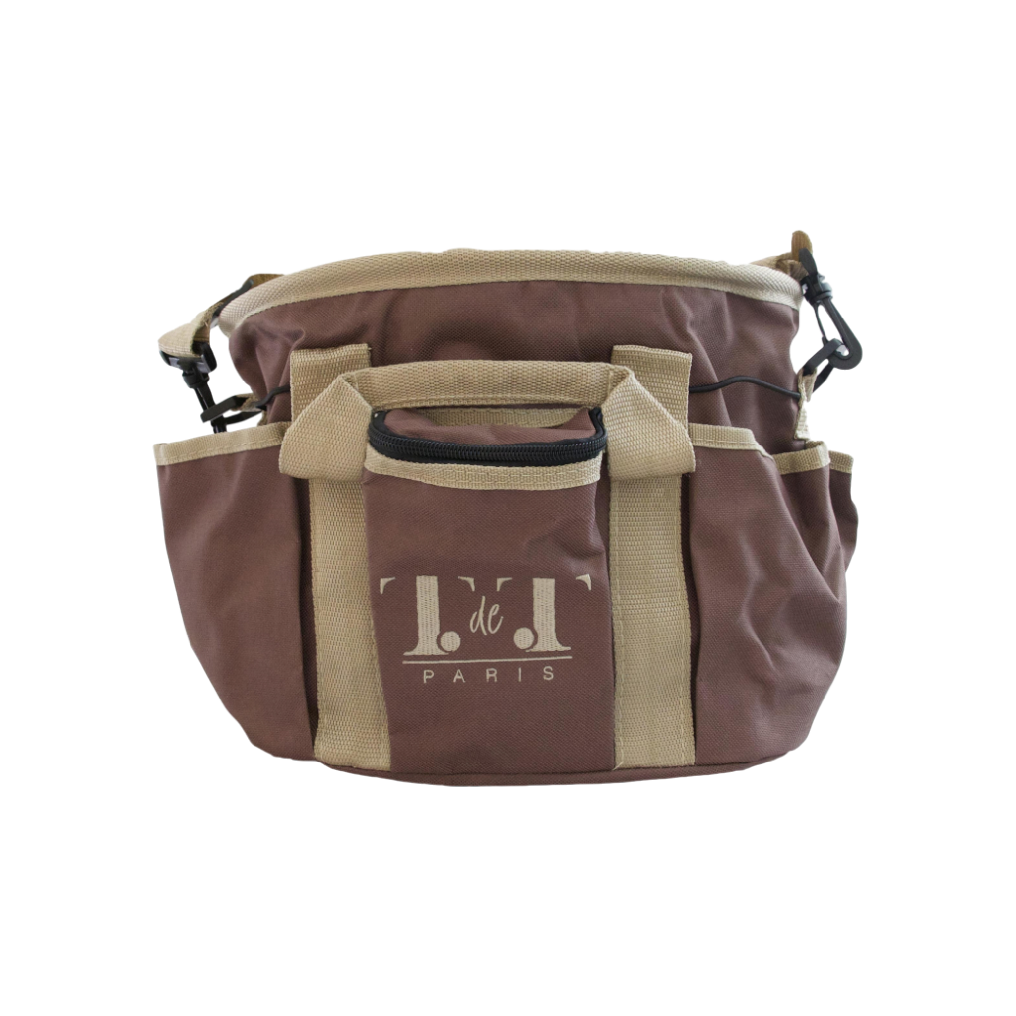 TdeT - Sac de pansage petit modèle marron beige
