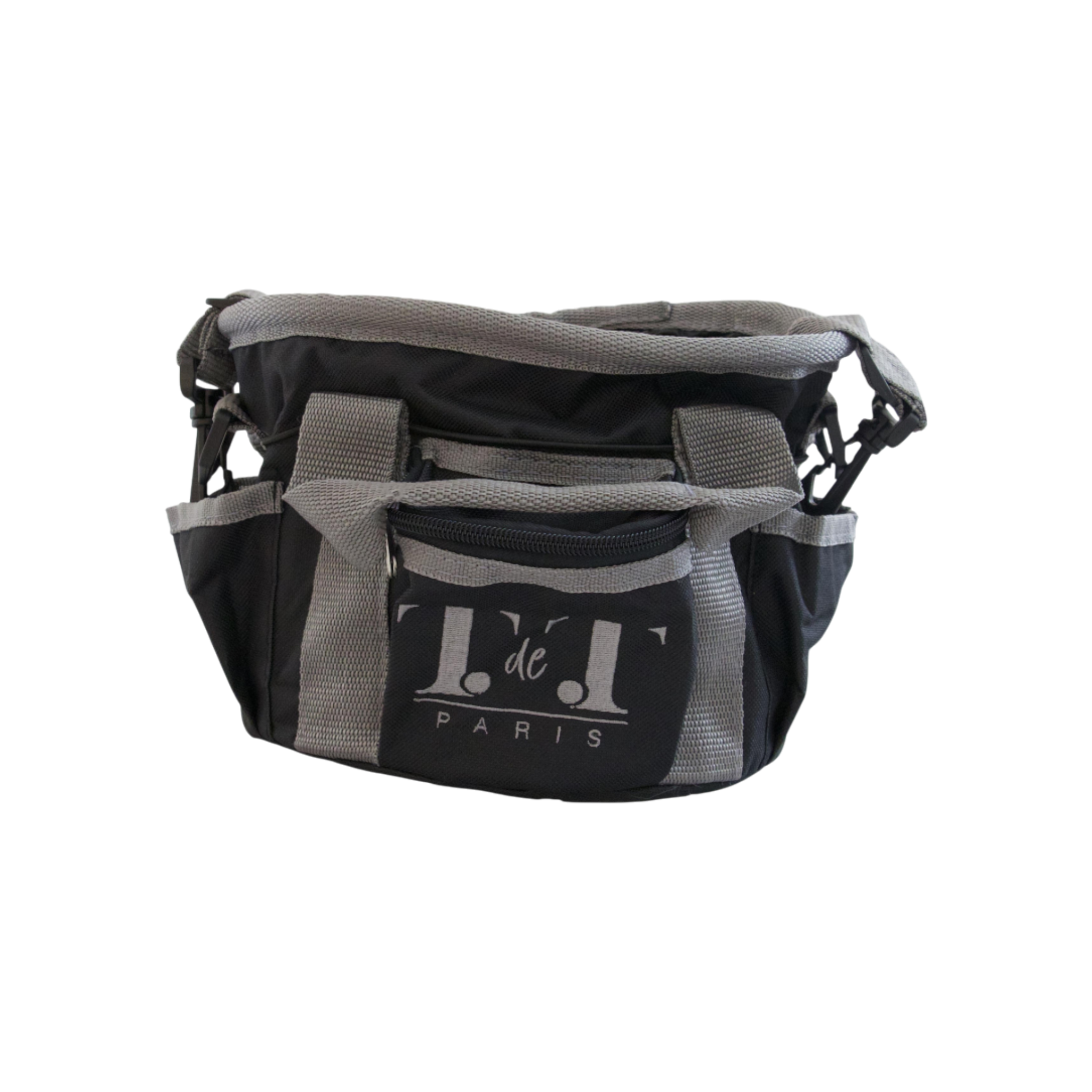 TdeT - Sac de pansage petit modèle noir gris