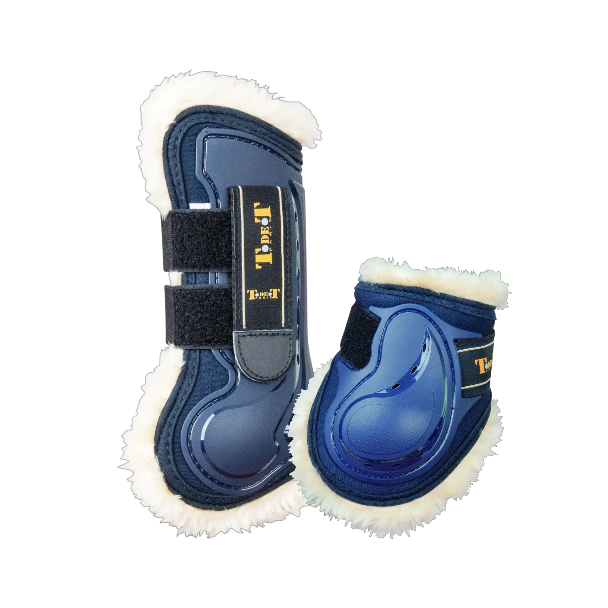 TdeT - Set guêtres et protège-boulets Design mouton marine