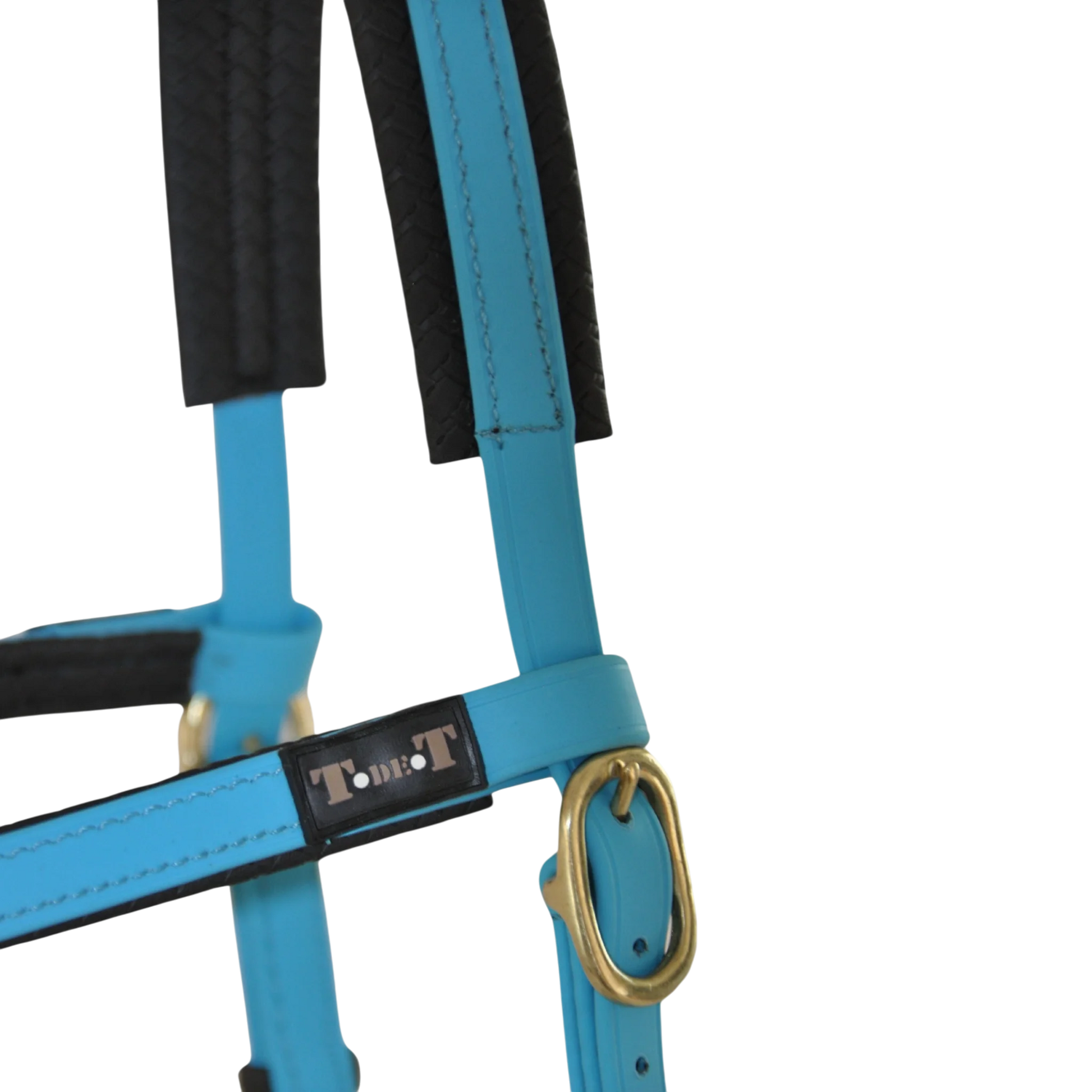 TdeT - Bridon Sidepull Biotack® bleu ciel