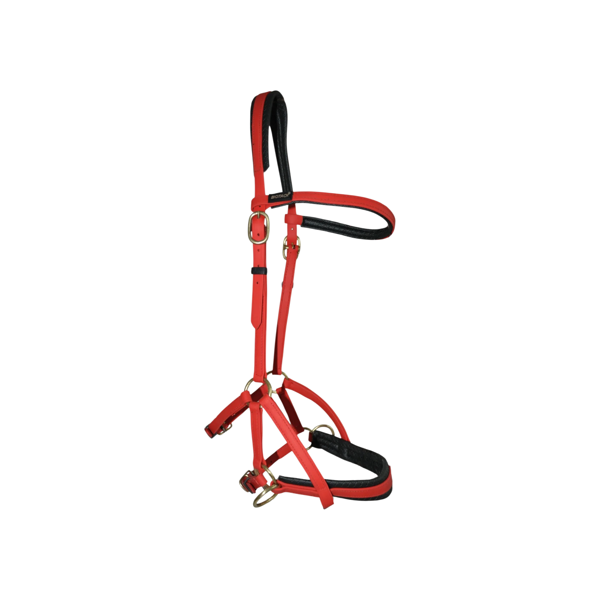 TdeT - Bridon Sidepull Biotack® rouge