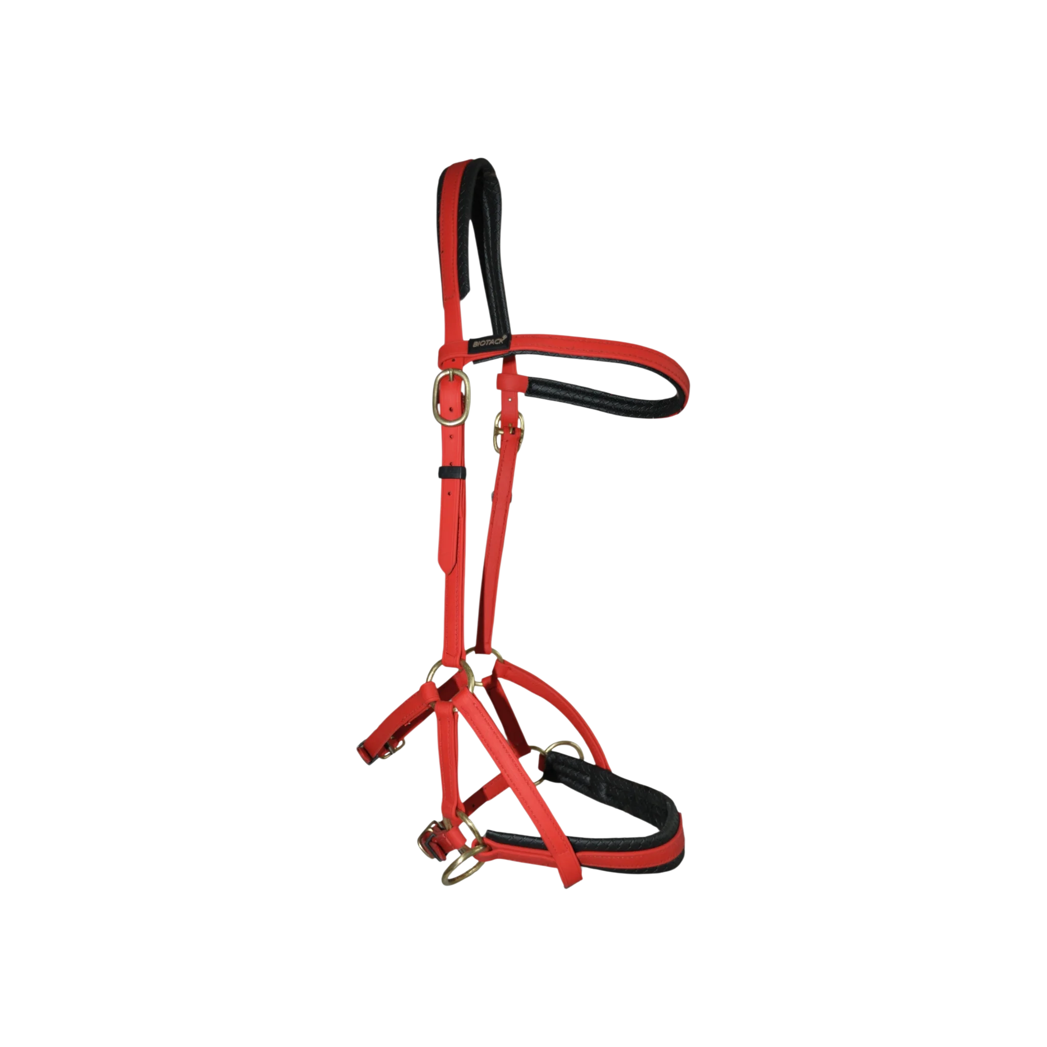 TdeT - Bridon Sidepull Biotack® rouge