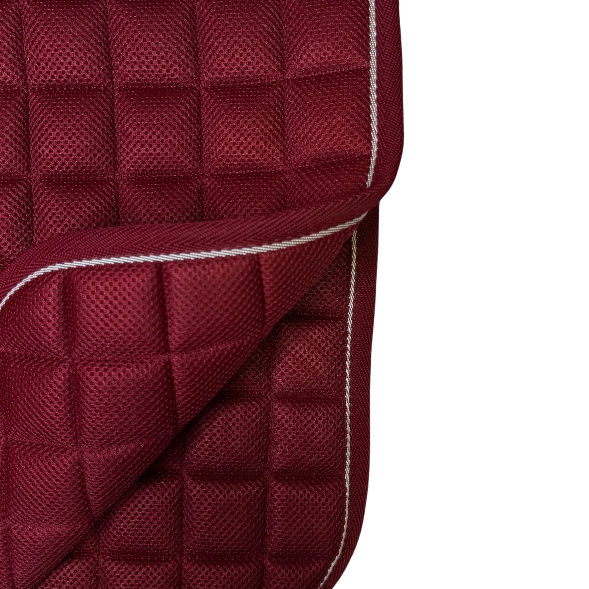 TdeT - Tapis de selle Air Mesh 2 bordeaux