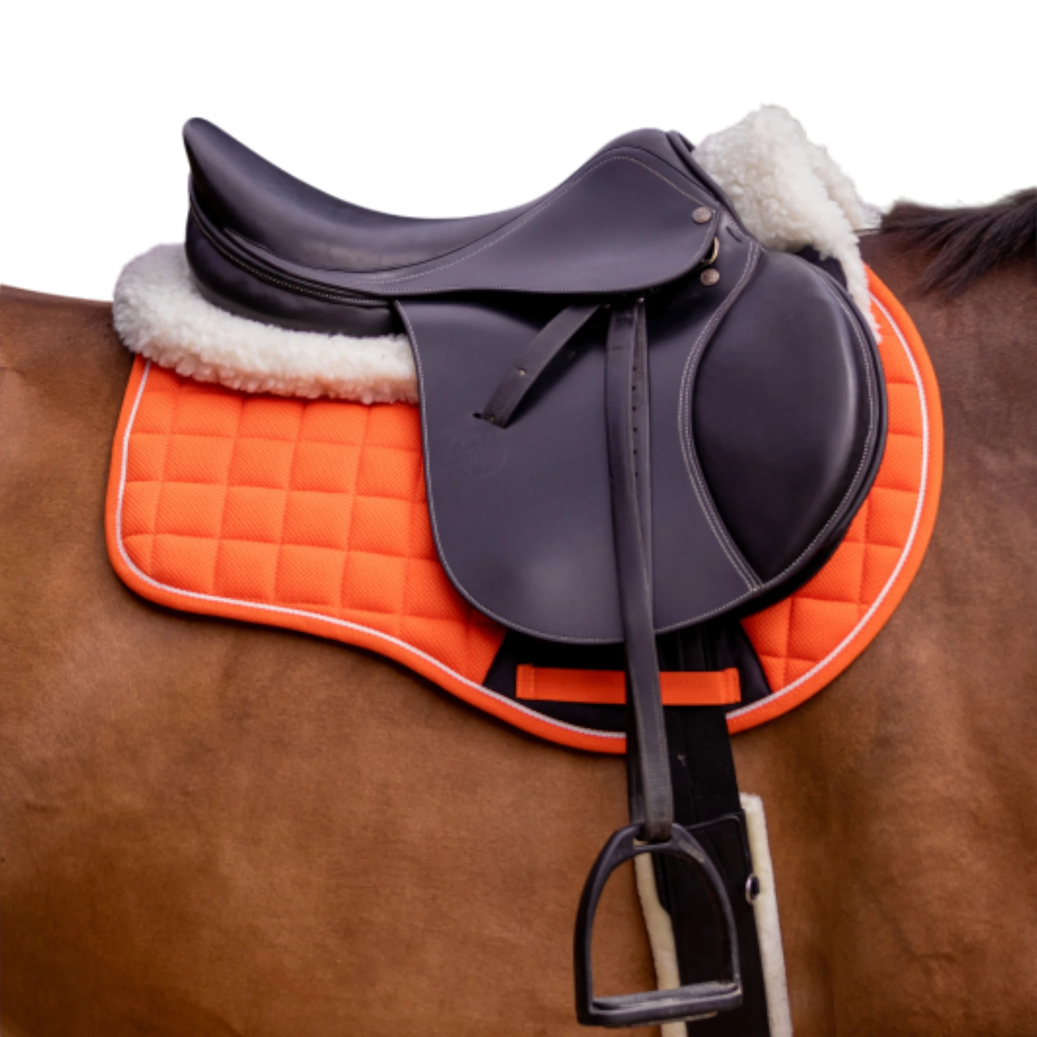 TdeT - Tapis de selle Air Mesh 2 orange