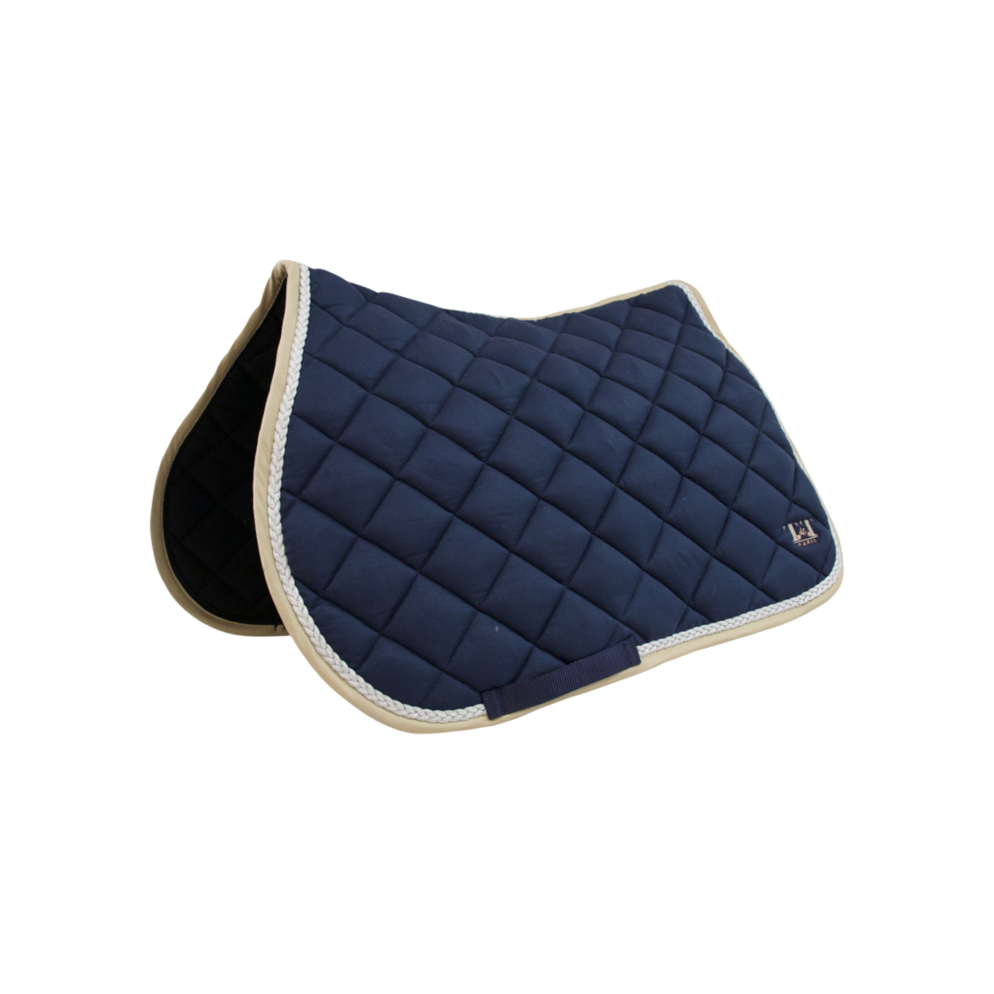 TdeT - Tapis de CSO Suedin Fontainebleau marine/ beige