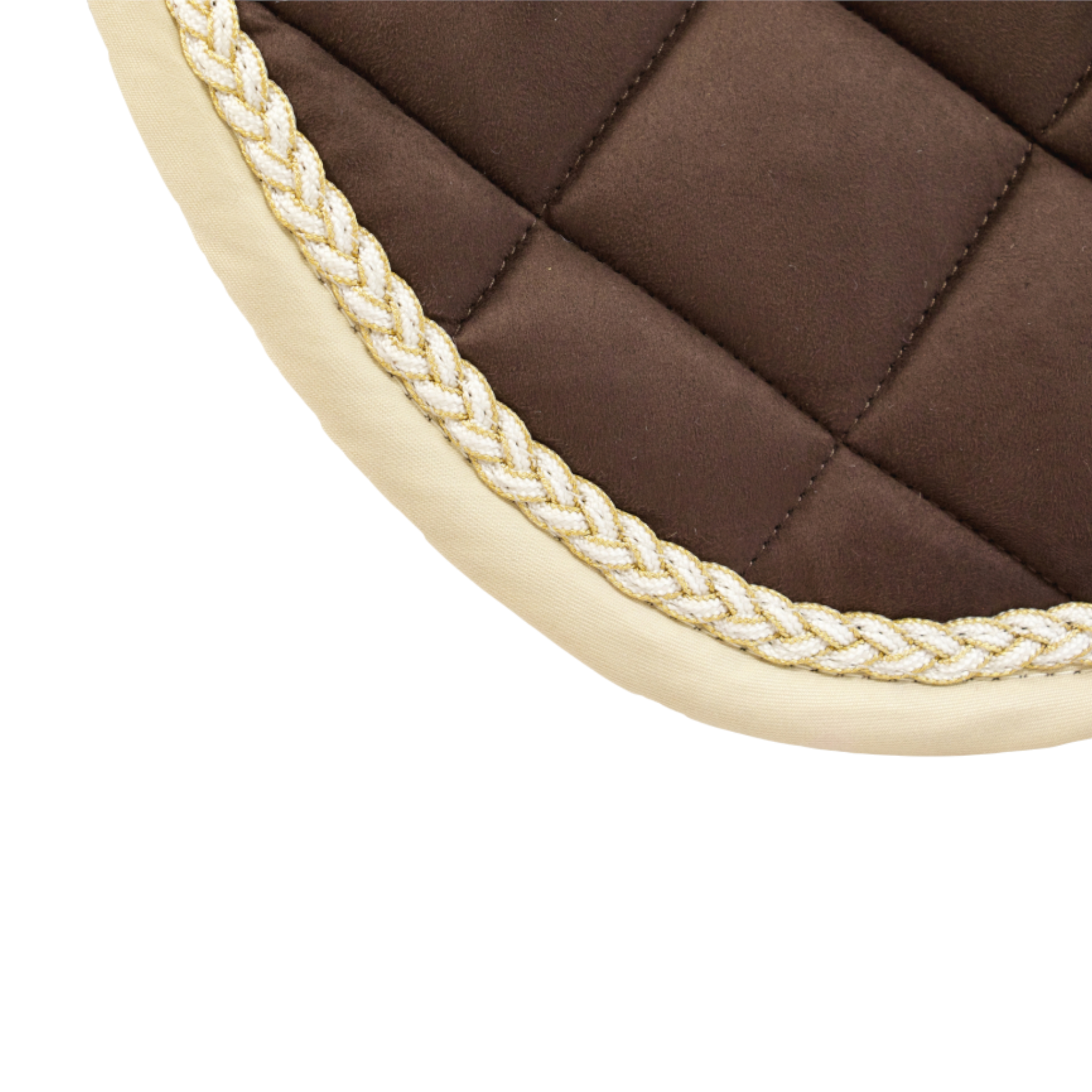 TdeT - Tapis de CSO Suedin Fontainebleau chocolat/ beige