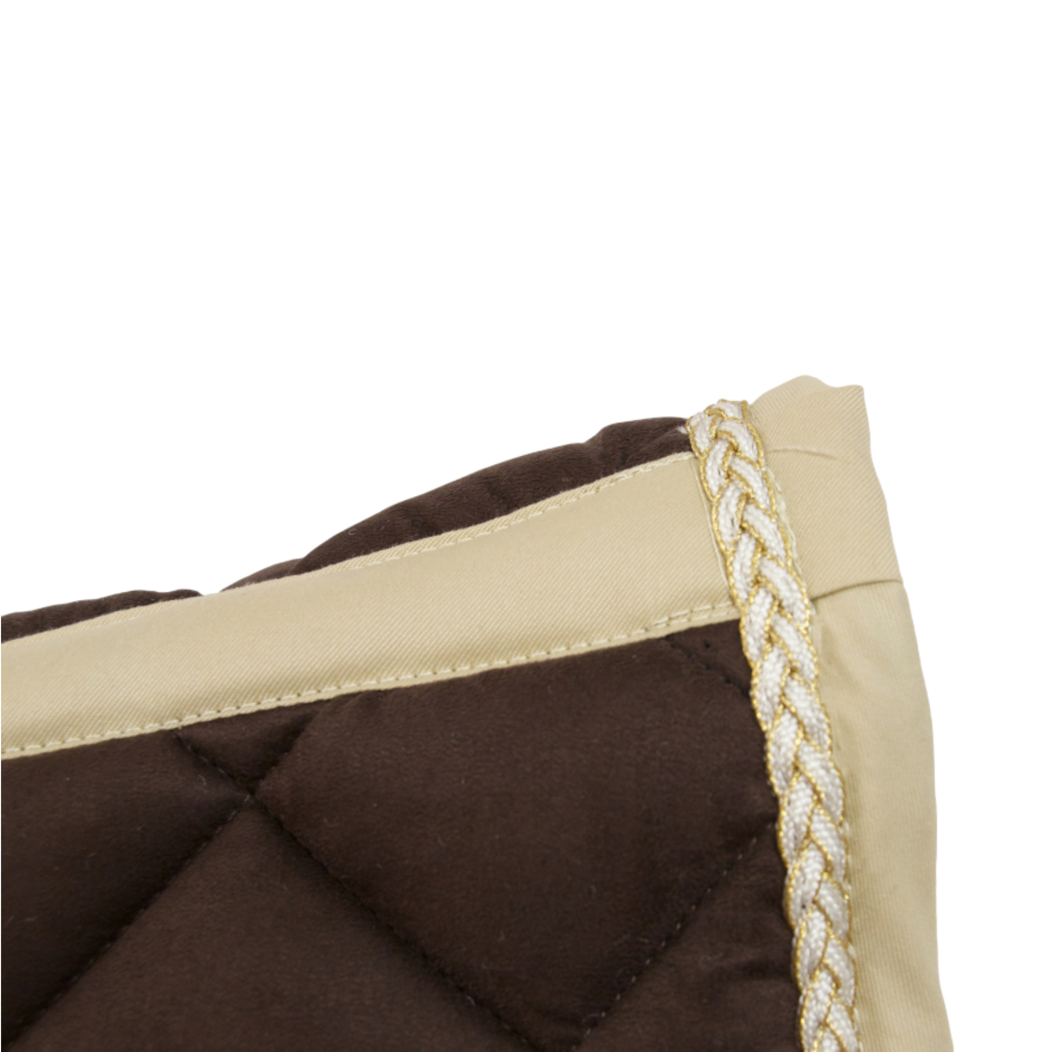 TdeT - Tapis de CSO Suedin Fontainebleau chocolat/ beige