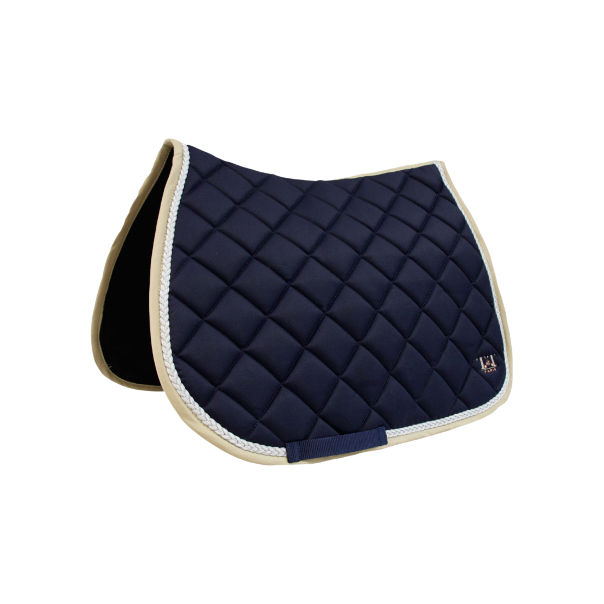 TdeT - Tapis de CSO Fontainebleau marine/ beige