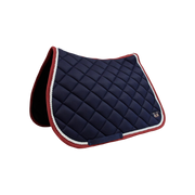 TdeT - Tapis de CSO Fontainebleau marine/ bordeaux