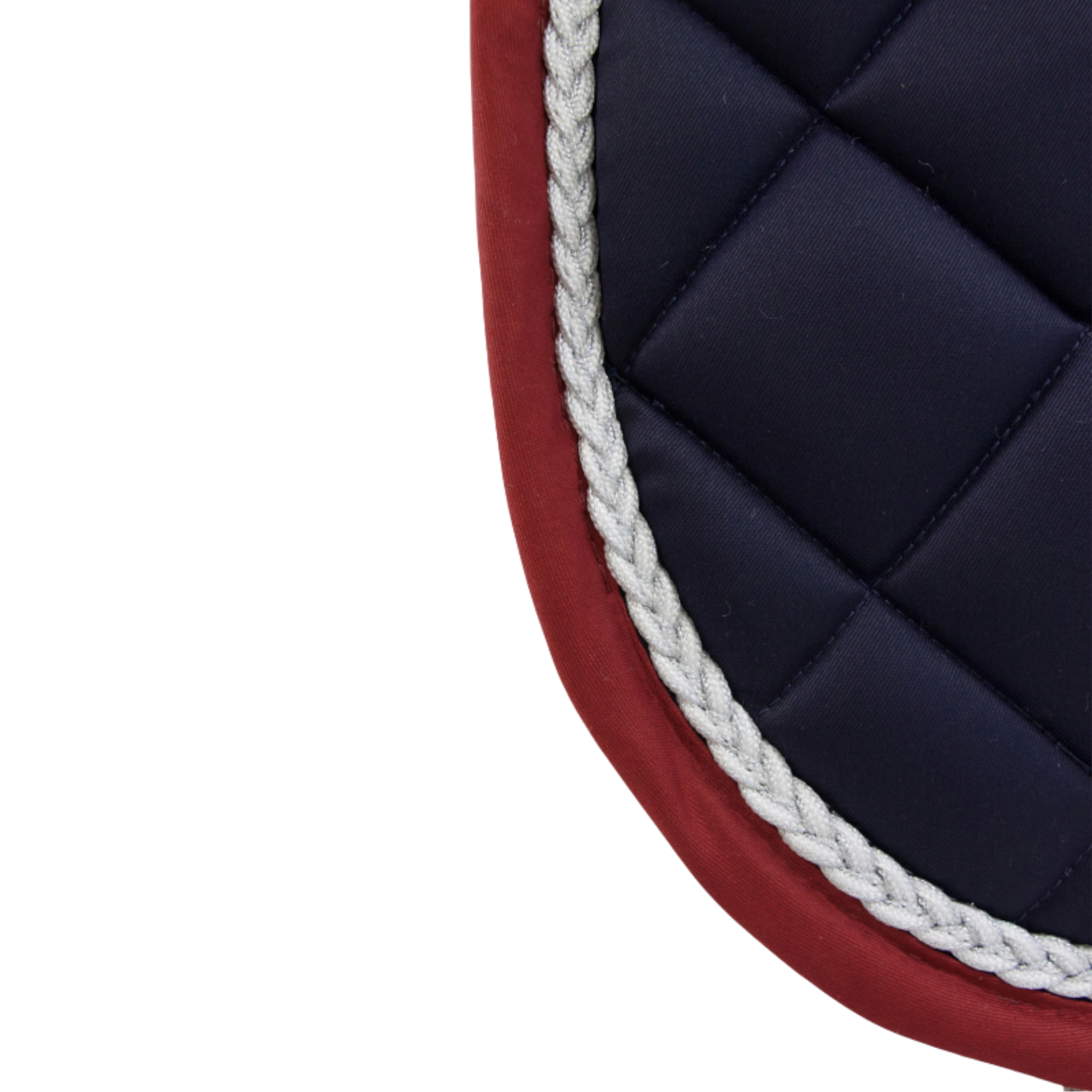 TdeT - Tapis de CSO Fontainebleau marine/ bordeaux