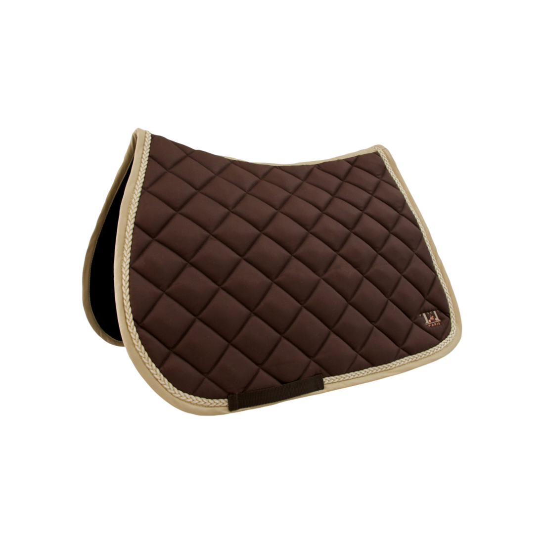 TdeT - Tapis de selle Fontainebleau marron/beige