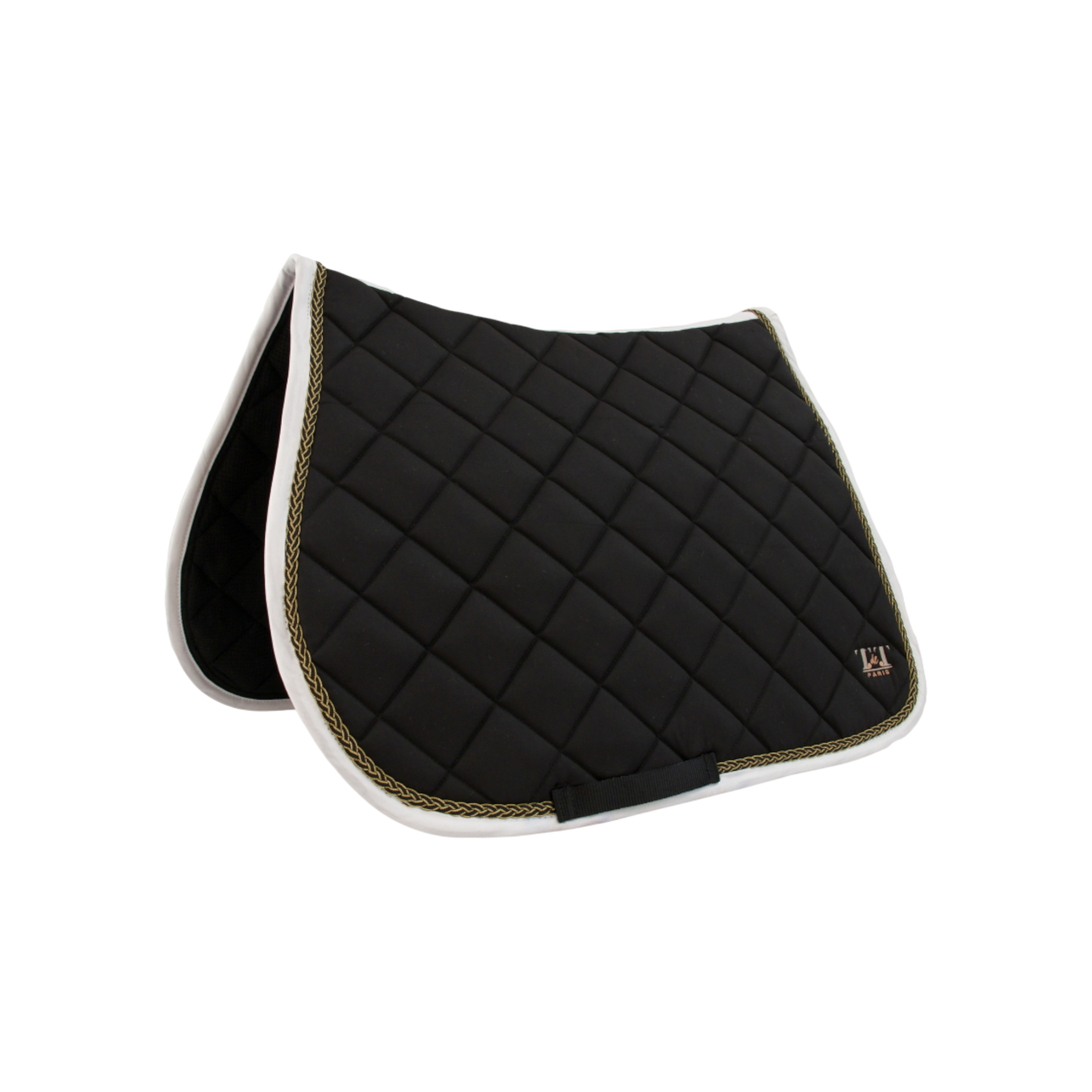 Tapis de CSO Fontainebleau noir/ blanc