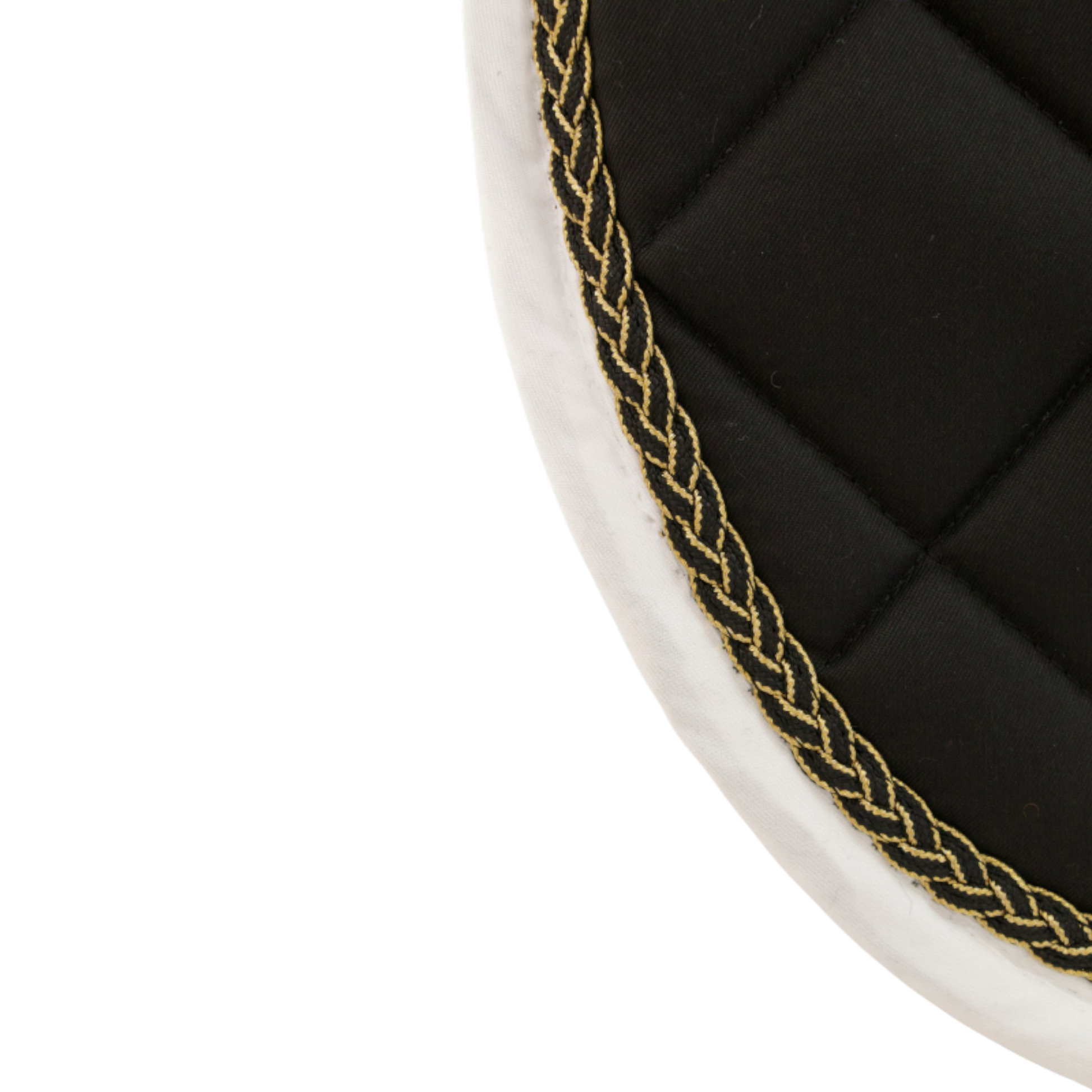 Tapis de CSO Fontainebleau noir/ blanc