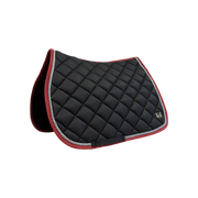 TdeT - Tapis de CSO Fontainebleau noir/ bordeaux