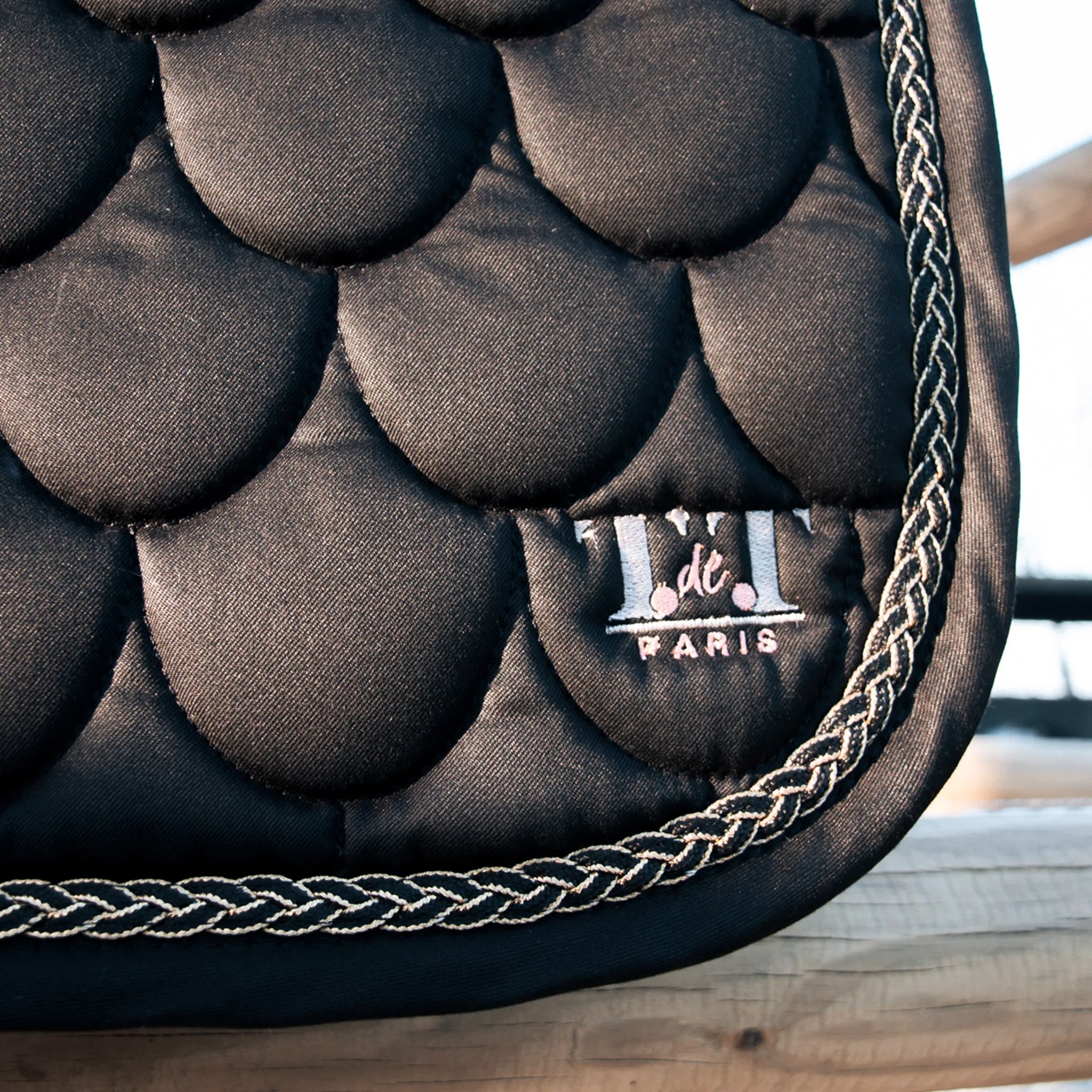 TdeT - Diane dressage saddle pad black