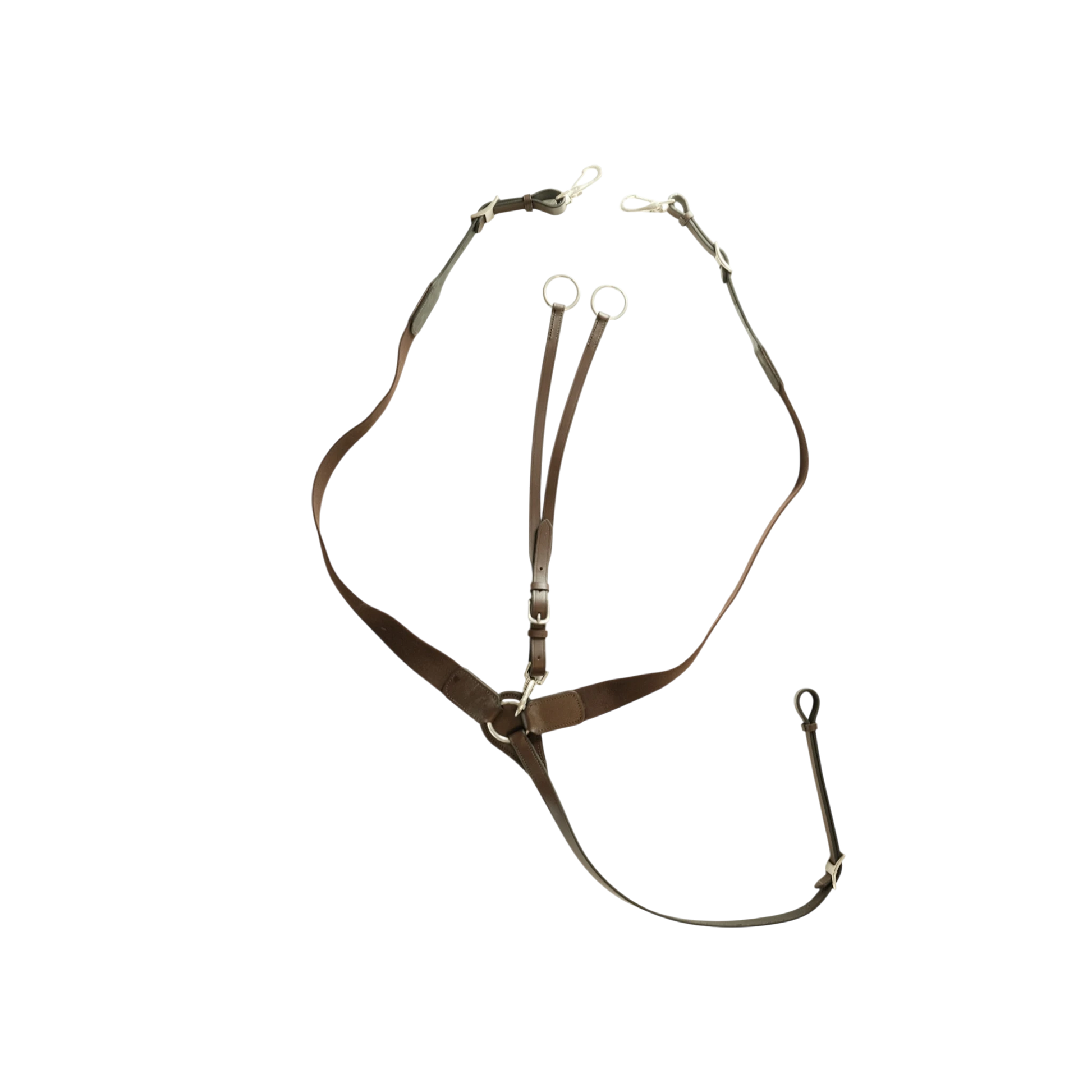 Tdet-Collier de chasse elastique havane fonce
