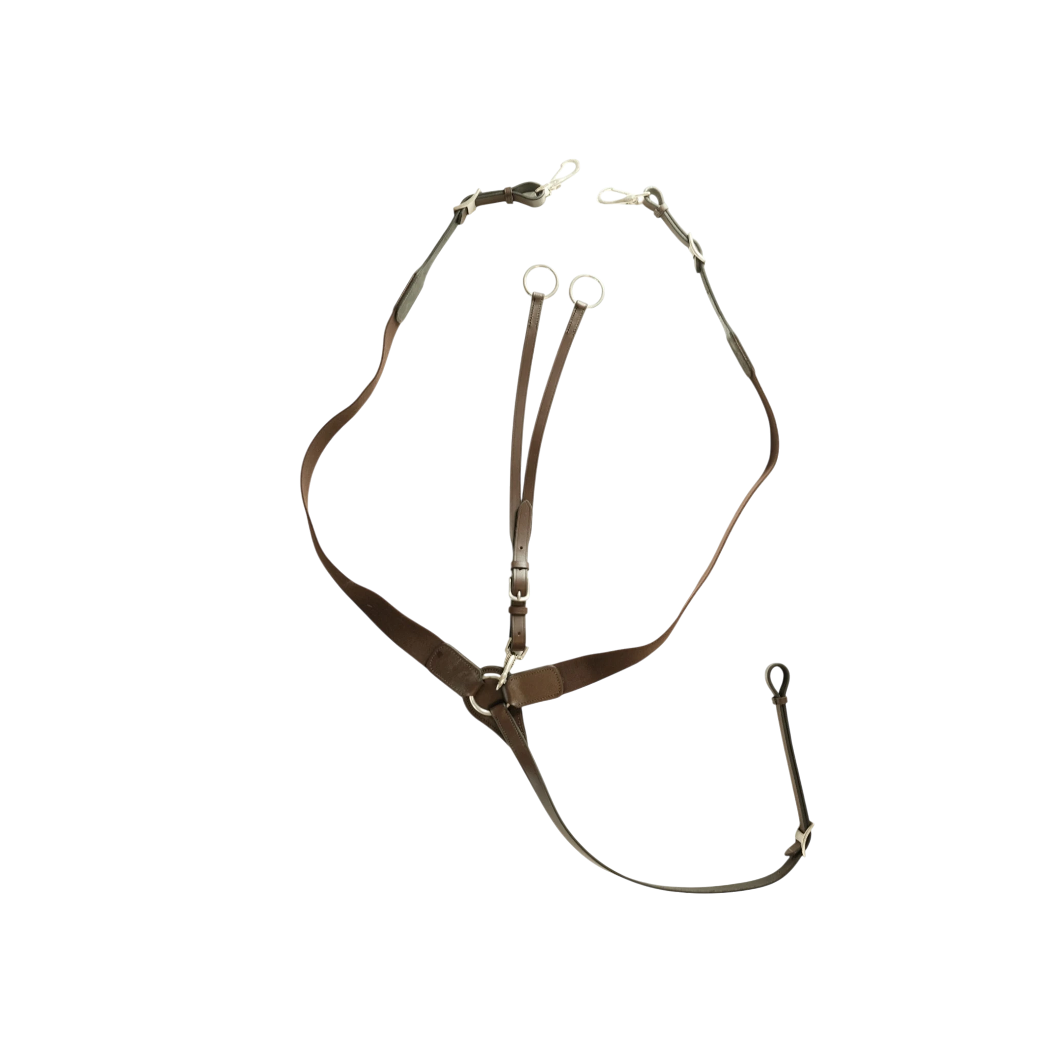 Tdet-Collier de chasse elastique havane fonce