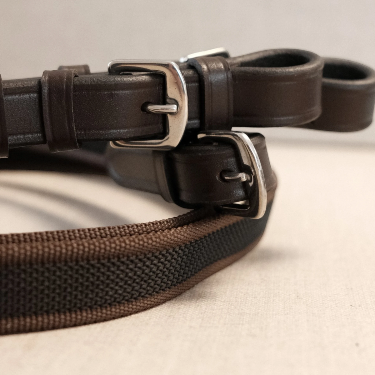 Tdet-Renes super grip lisses Havane fonce