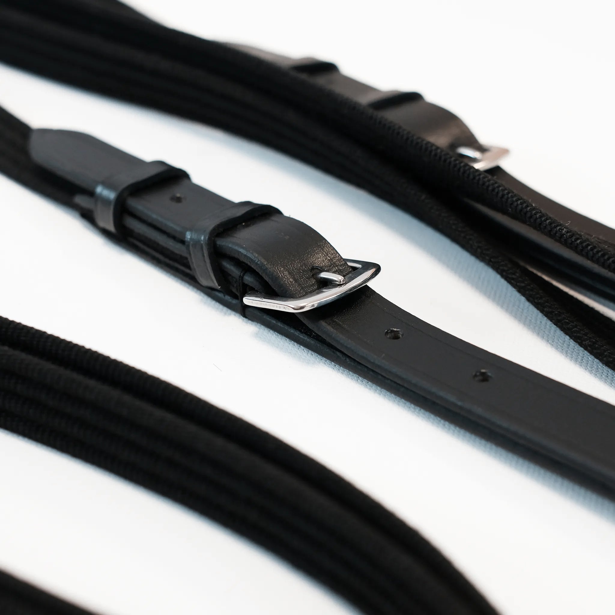TdeT - German reins webbing black