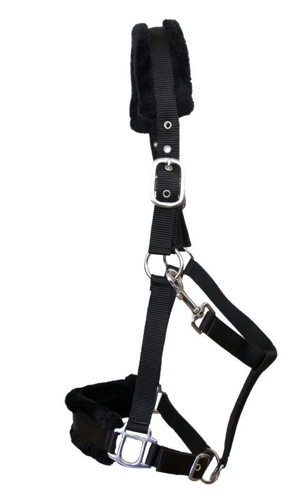 New synthetic fake fur halters!