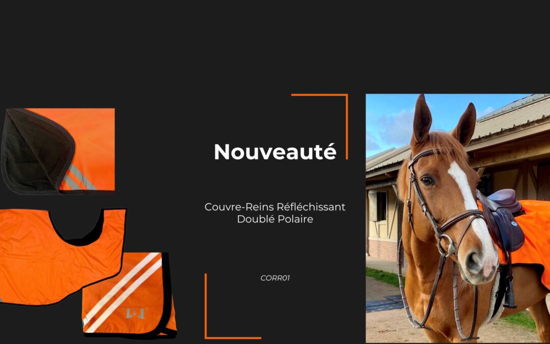 Nouveau Couvre-reins Réfléchissant Doublé Polaire