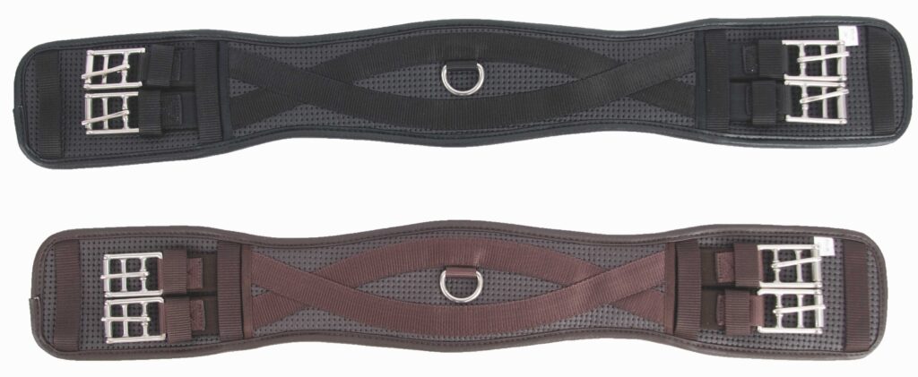 Sangle d'équitation de qualité en gel pour les cavaliers pratiquant avec leur cheval du dressage